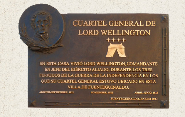 Fuenteguinaldo: cuartel general de Lord Wellington